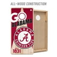 thumbnail image 5 of YouTheFan NCAA Alabama Crimson Tide 2' x 4' Cornhole Game, 5 of 6