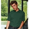 thumbnail image 2 of Premier Mens Short Sleeve Formal Poplin Plain Work Shirt, 2 of 4