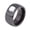 Black, variant on Minimalist Geometric Ring for Men Women Stainless Stee with Square Cut Clear Stone Statement Jewelry Black Size 8
