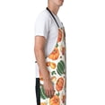 thumbnail image 5 of Cauagu Autumn Pumpkins Aprons with Pockets,Waterproof Apron for Women,Kitchen Cooking Apron Adjustable Bib Aprons Chef Apron for Cooking,Drawing,Crafting, 5 of 8