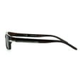 thumbnail image 3 of Mens Narrow Rectangular Plastic Powered Sun Reader Reading Glasses Brown 3.5, 3 of 4