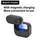 thumbnail image 4 of Caméra de poche 0,96 pouce, écran couleur IPS, 1080p HD, anti-tremblement, pour enfants, animaux de compagnie, vlogging, cyclisme, noir, 4 of 4