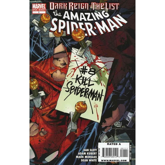 Dark Reign: The List-Amazing Spider-Man #1 VF ; Marvel Comic Book