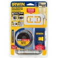 thumbnail image 2 of Irwin 3111001 Wooden Door Lock Installation Kit — Residential Use, Standard Application, 2 of 2