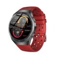thumbnail image 2 of Reloj inteligente SUSUchens MT68, multifuncional, monitor de salud, color, moderno, monitor de ritmo cardíaco, reloj de pulsera inteligente para la vida diaria, color rojo, 2 of 8