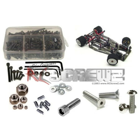 

RCScrewZ CRC T-Fource (Metric Version) Stainless Steel Screw Kit - crc005m