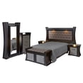 thumbnail image 1 of Recamara King Size Kessa Muebles  Roig Chocolate, 1 of 1