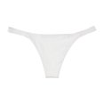 thumbnail image 2 of Tavik Womens Heather Bikini Swim Bottom white S, 2 of 2
