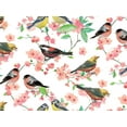 thumbnail image 1 of Pack of 1, Birds & Blossoms 30" x 417' Half Ream Roll Gift Wrap For Party, Holiday & Events, 1 of 1
