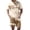 Khaki_#02, variant on Sewkxo Men's Summer Casual 2 Piece Crew Neck Outfits Short Sleeve Shirt and Shorts Sets Beach Vacation,Dark Purple 4XL