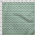 thumbnail image 4 of oneOone Viscose Jersey Green Fabric Poker Card Craft Projects Decor Fabric Printed By The Yard 60 Inch Wide, 4 of 4