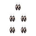 thumbnail image 3 of QualitChoice Leopard Print Earrings Body Decoration Water Drop Ear Dangles Birthday Gift Type 13 5Set, 3 of 6