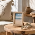 thumbnail image 4 of JHyouerji Natural Seagrass Woven Wood Photo Frame,Desktop Easel Display Frame 3.5x5 Inch Khaki Home Living Room Bedroom Wall Decor Gift, 4 of 8
