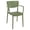 Olive Green, variant on Compamia Loft Dining Arm Chair in Dark Gray
