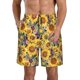 thumbnail image 1 of Fotbe Sunflowers Vintage Trajes de Baño Estampados para Hombre, Shorts de Verano de Secado Rápido, Ropa de Playa, Bañadores-3X-Large, 1 of 6