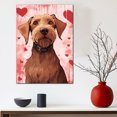 thumbnail image 3 of Wirehaired Vizsla Dogs Wall Art, Lovely Dog Canvas Art, Home living room décor, Pets Canvas - Dog Gift Valentines Day for Him and Her, 3 of 4