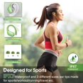 thumbnail image 4 of Auriculares inalámbricos Aptkdoe 75hrs Bluetooth 5.3 Auriculares verdes, 4 of 7