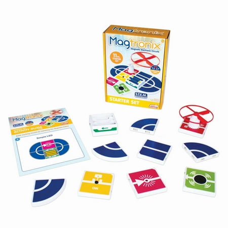 Junior Learning 11-Piece STEM Magtronix Starter Set