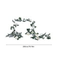 thumbnail image 3 of Rourlinge Flower Garland Rose Vines, Flower Vines for Bedroom, Rose Floral Garland Decorations for Room Table Birthday Wedding Party Garden Wall Decor, 3 of 6