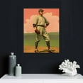 thumbnail image 4 of Nawypu Baseball Card Portrait Canvas Wall Art, 4 of 4