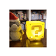 thumbnail image 5 of Lámpara De Mesa Mario Bros Cubo Led Luz De Noche De Niños Amarillo, 5 of 5