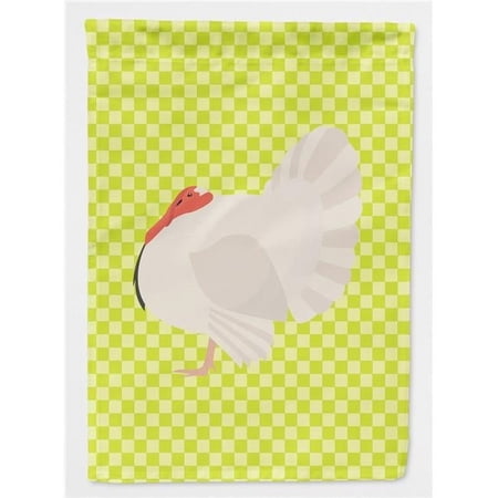 White Holland Turkey Green Garden Flag
