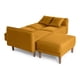 thumbnail image 4 of Sala Modular Sofá Cama Reversible de Lino Makora Mostaza Modelo Ritz, 4 of 9