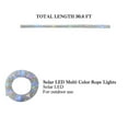 Mainstays 148 Light Outdoor 24' Solar LED Rope Light