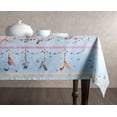 thumbnail image 2 of Ibiza 100% Cotton Tablecloth for Kitchen Dining | Tabletop | Decoration | Parties | Weddings | Spring/Summer (Square, 60 Inch by 60 Inch), 2 of 8