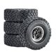 thumbnail image 5 of Juego de ruedas y neumáticos RC CUTICAT 4 piezas Neumáticos de coche trepador de control remoto Negro, 5 of 8