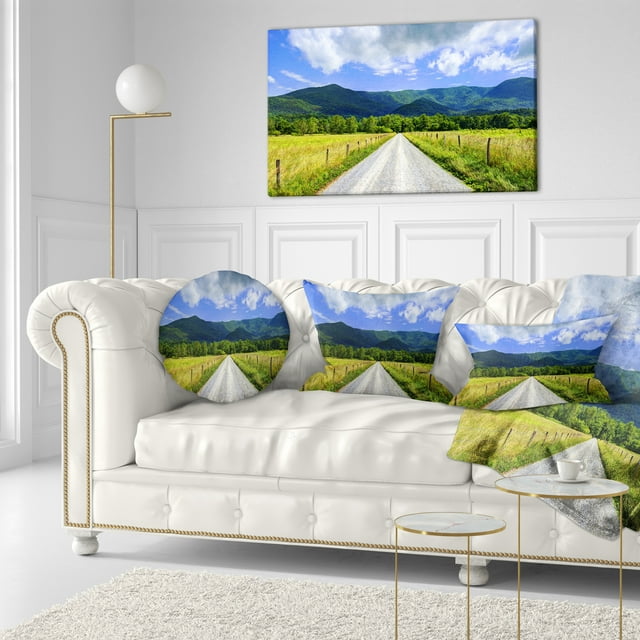 Sparks Lane in Cades Cove - Impression sur Toile Paysage