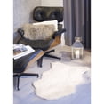 thumbnail image 3 of Luxe Gordon Faux Sheepskin Single Rug 1-Piece 2x3 3, 3 of 5