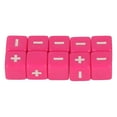 thumbnail image 3 of Juego de dados con signo más menos de 20 piezas, dados de cálculo de operaciones matemáticas de 16mm para enseñanza infantil, color rosa, 3 of 12