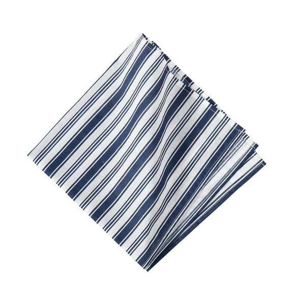 French Stripe Navy Napkin Set of 6