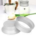 thumbnail image 5 of Aluminum Alloy Moka Coffee Distributor, Easy-to-Use Tool for 150ML Double Valve Moca Pot, Stable and Durable, Ideal for Precise Coffee Distribution, Lightweight and Portable Design, Silver, 5 of 5