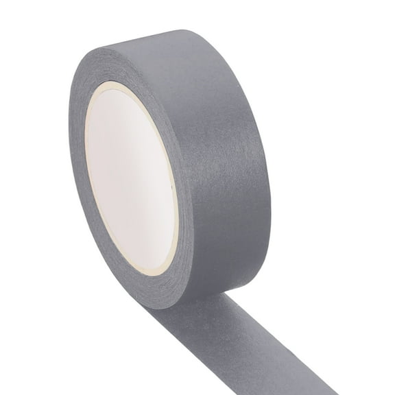 Uxcell Colored Masking Tape 9/16" x 11 Yards, Color Code Labeling Tape, Gray-Purple