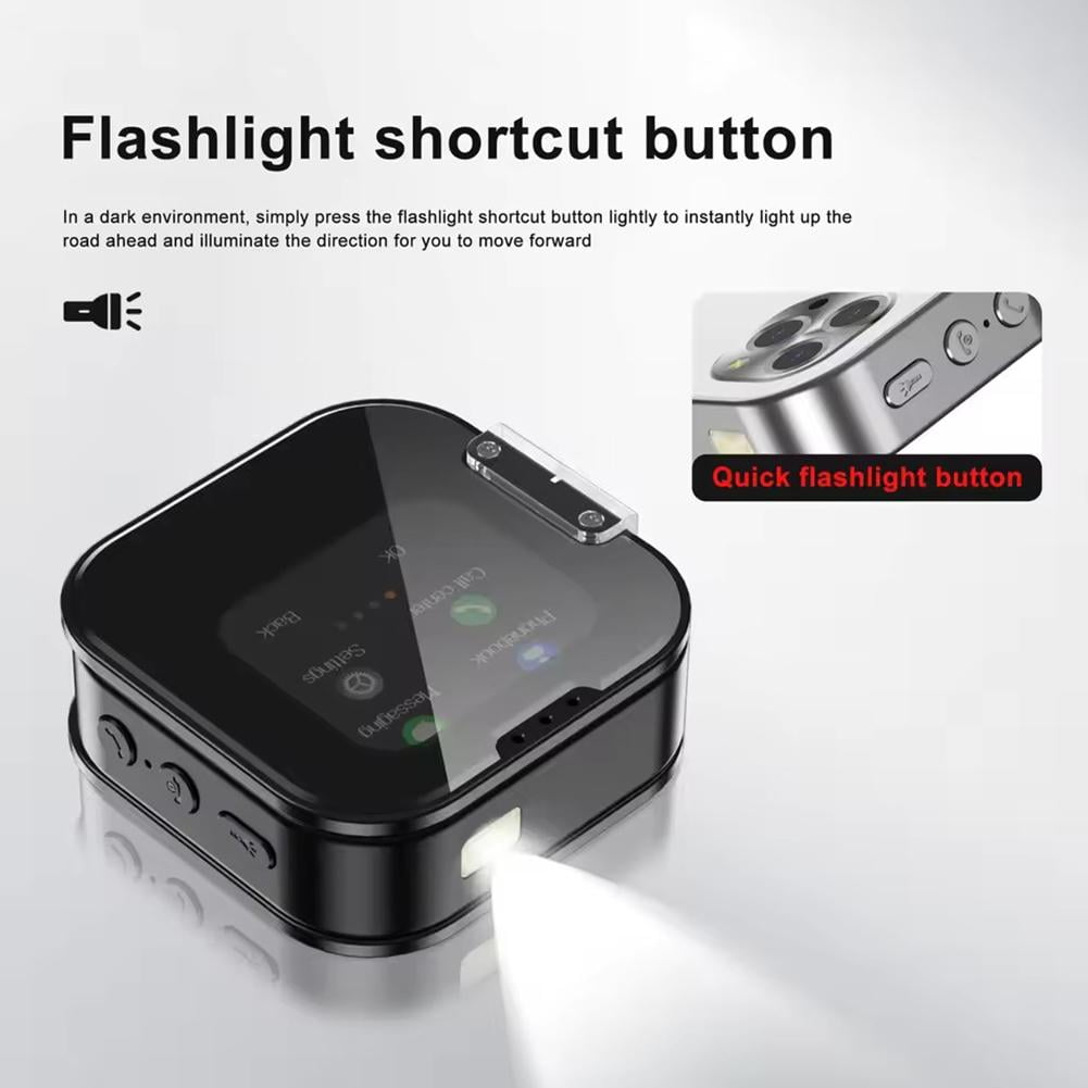Mini Touch Screen Phone with Flip Folding Design, Dual SIM Card & 4 Colors Available