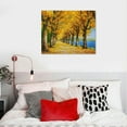 thumbnail image 5 of ARISTURING  Orange Trees Giclee Canvas Prints Wall Art Paintings Pictures for Living Room Bedroom Home Office Decor - Far Seeing Modern Stretched and Framed Autumn Forest Landscape Artwork, 5 of 5