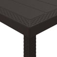 thumbnail image 6 of vidaXL Garden Dining Set 11 pcs Brown and Anthracite Rattan, 6 of 6
