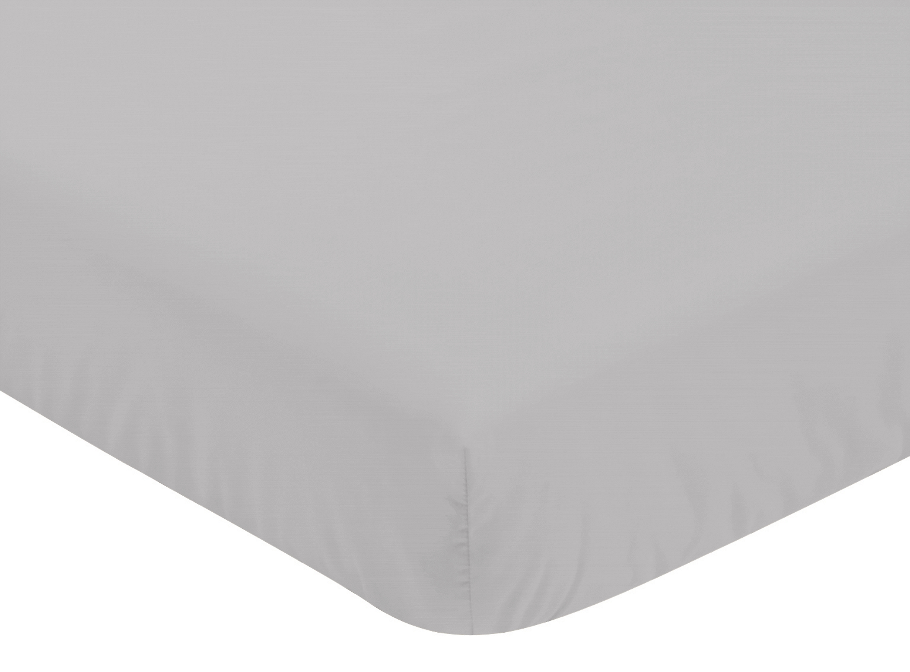 Sweet Jojo Designs Boho Fringe White Grey 4 Piece Crib Bedding Set