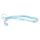 thumbnail image 2 of Correa para caminar de reptil, arnés ajustable de nailon flexible luminoso, cuerda de tracción de lagarto para tortuga lagarto azul, 2 of 5
