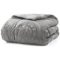 thumbnail image 2 of Mainstays 7-Piece Grey Cougar Ogee Woven Comforter Set, Adult, Full/Queen, 2 of 6