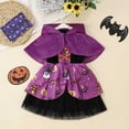 thumbnail image 2 of Toddler Girl Witch Outfit Tutu Mesh Dress Witch Outfit Outfit Halloween Outfits Kids Children Girls Dress 12-18 Months, 2 of 8