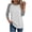 Beige, variant on Women's Color Block Raglan Sleeve Top 3/4 Length Round Neck Comfort Fit Tees Tshirts Shirts for Casual Style My Items