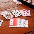 thumbnail image 4 of 1 Ensemble de Cartes de Jeu de Pont en Plastique avec Cartes de Score pour Jeu de Société Intérieur Portable et Réutilisable Cartes de Jeu de Pont en Plastique, 4 of 6
