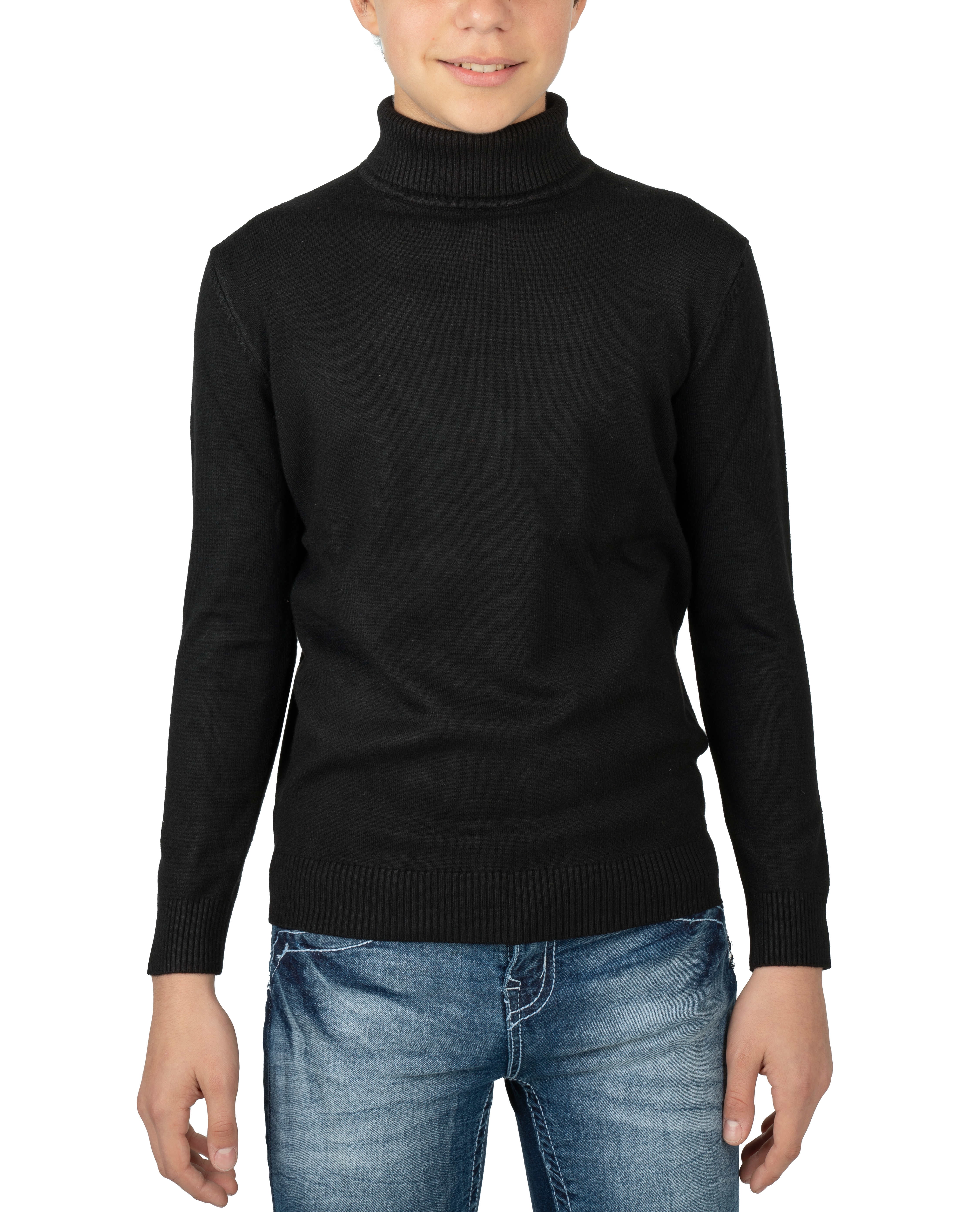 X RAY Boys Turtleneck Sweater Pullover Sweater Toddler Boy Sweater Boys Long Sleeve Shirts