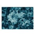 thumbnail image 2 of Marble Print Cutting Board, Antique Stone Blurry Distressed Motley Fractal Effects Illustration Art, Decorative Tempered Glass Cutting and Serving Board, Large Size, Blue, by Ambesonne, 2 of 5