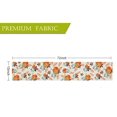 thumbnail image 2 of Fall Table Runner Watercolor Pumpkin Autumn Harvest Thanksgiving Table Runners Holiday Dining Room Kitchen Table Party Decoration 13 x 72 Inch, 2 of 5
