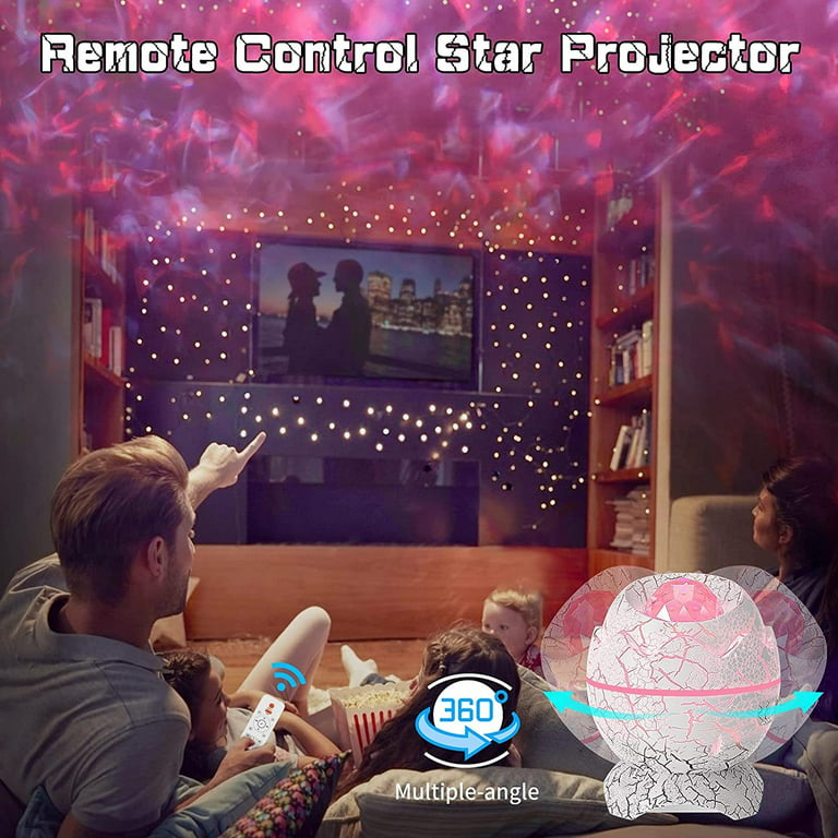 Rossetta Galaxy Projector, Star Projector Light for Bedroom, APP Contr