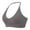 GY2, variant on Women's Halterneck Sports Bra Backless Deep V Neck Bustier Padded Gym Push Up Adjustable Straps for Activewear,Sizes M